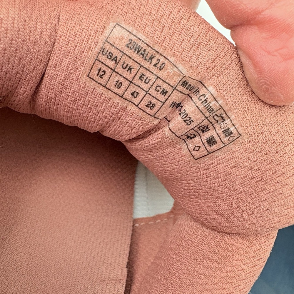 Womens Vionic 23Walk 2.0 Cream/sand Suede Walking Shoes Sneakers Size 12 Support - Picture 11 of 11